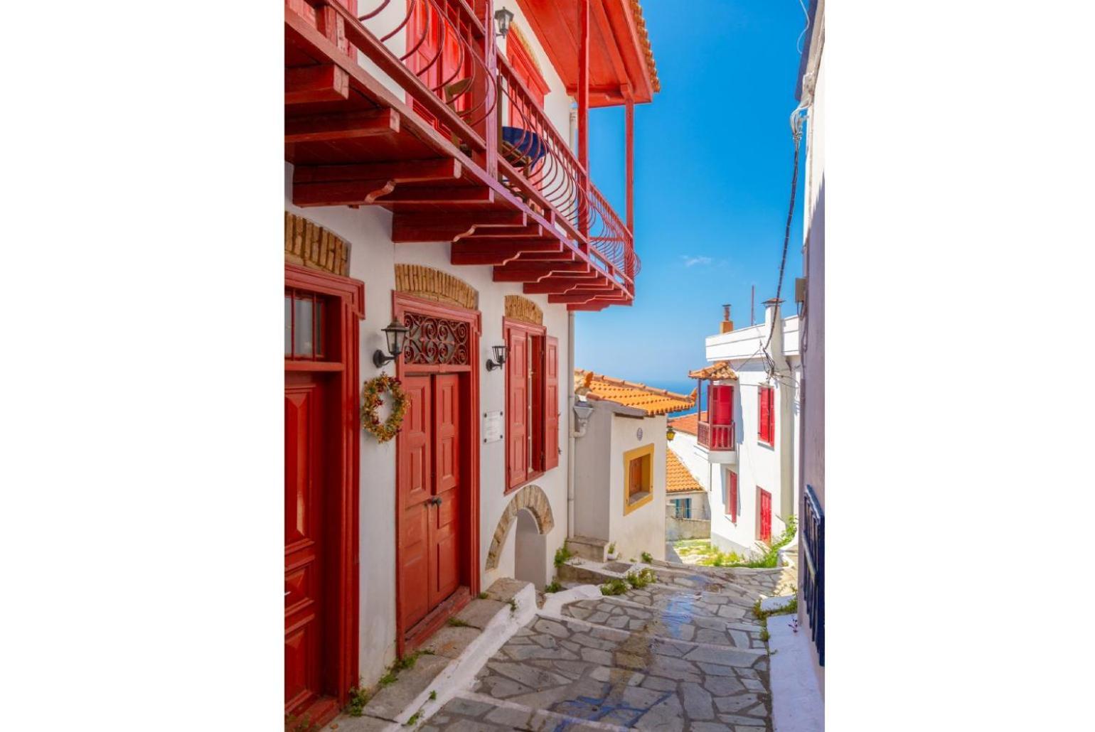Villa Glafki Panormos  エクステリア 写真