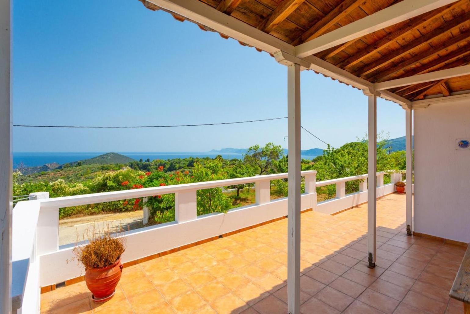 Villa Glafki Panormos  エクステリア 写真