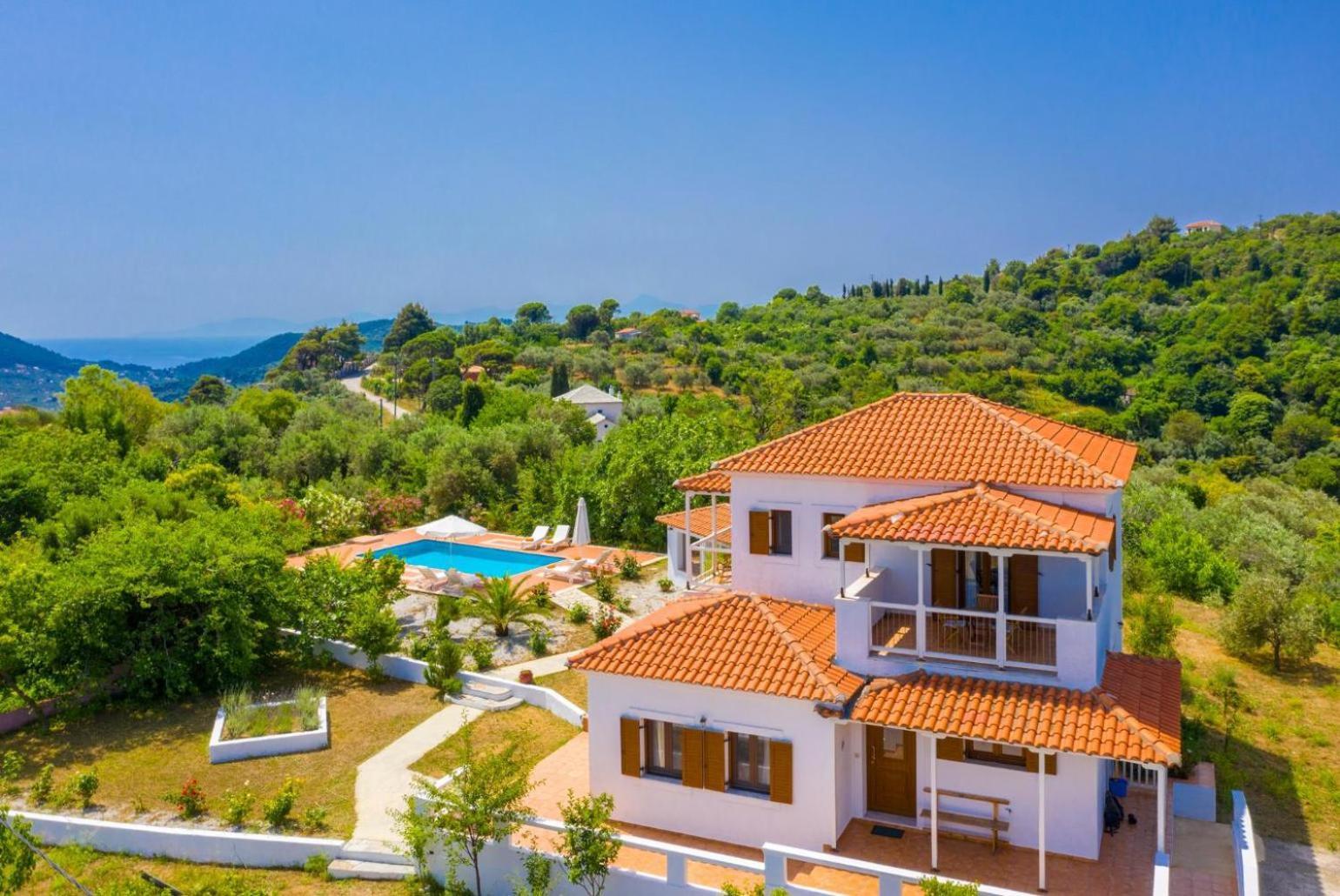 Villa Glafki Panormos  エクステリア 写真