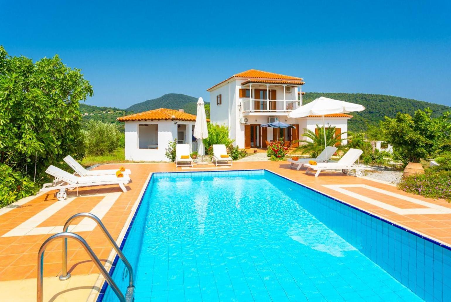 Villa Glafki Panormos  エクステリア 写真