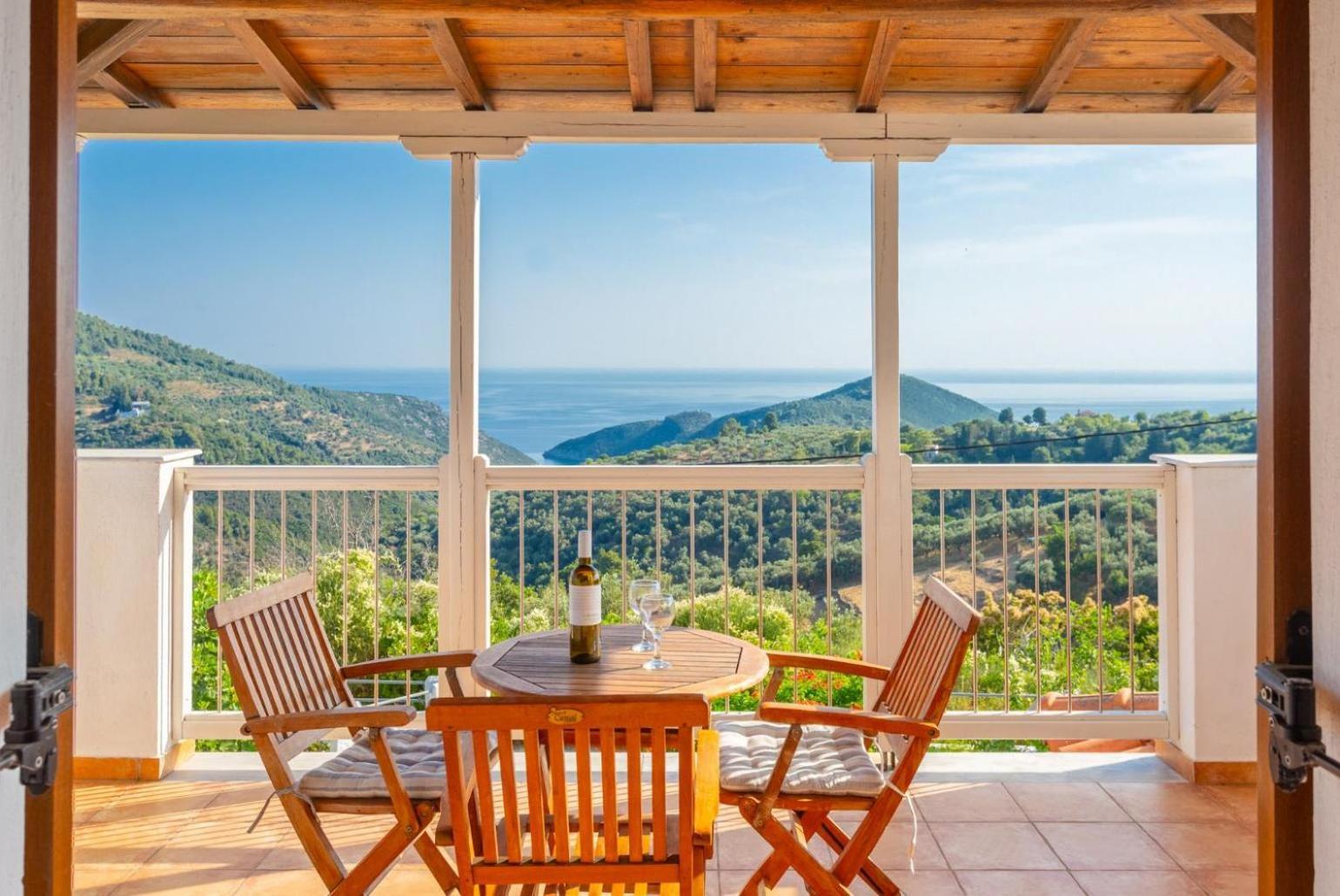 Villa Glafki Panormos  エクステリア 写真