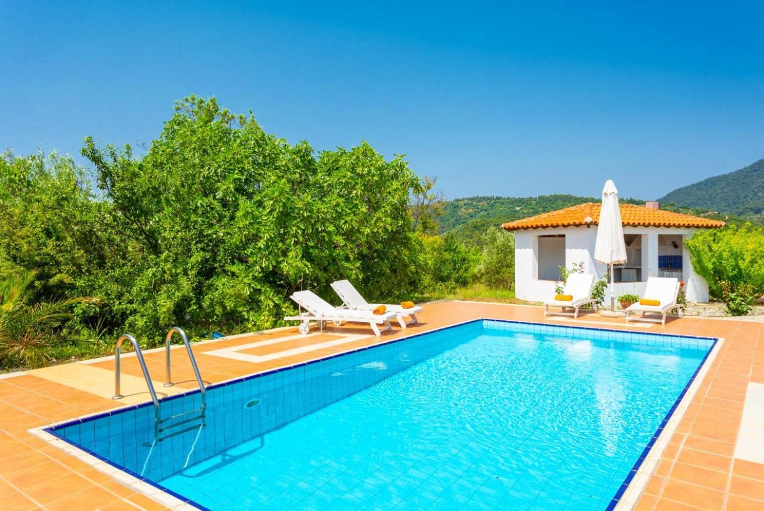 Villa Glafki Panormos  エクステリア 写真