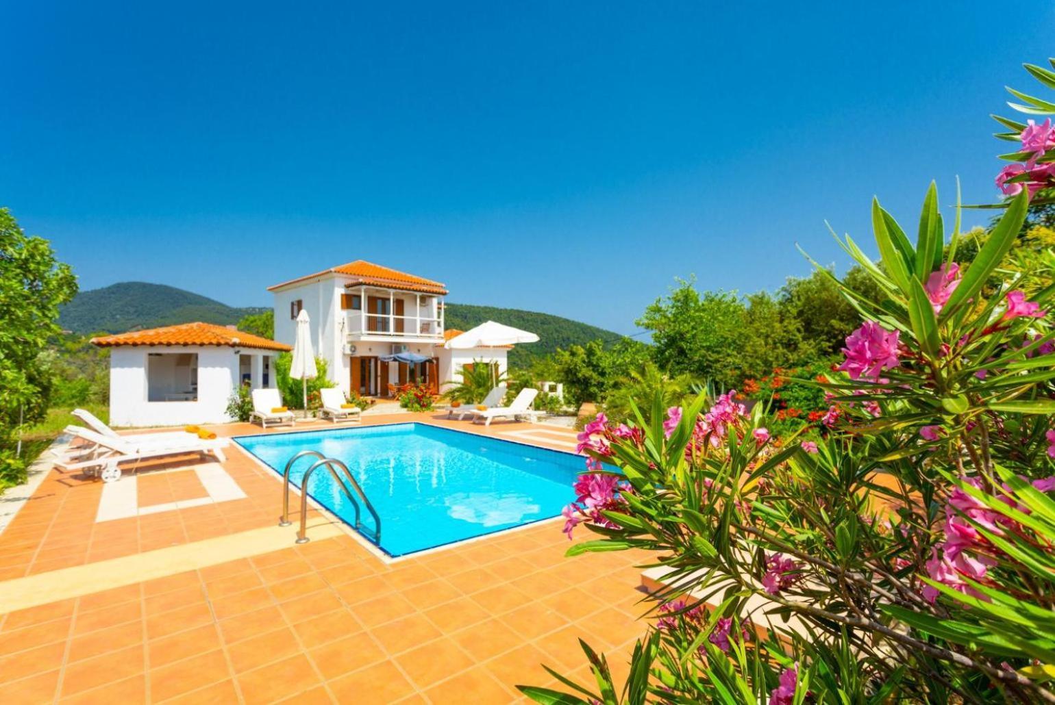Villa Glafki Panormos  エクステリア 写真