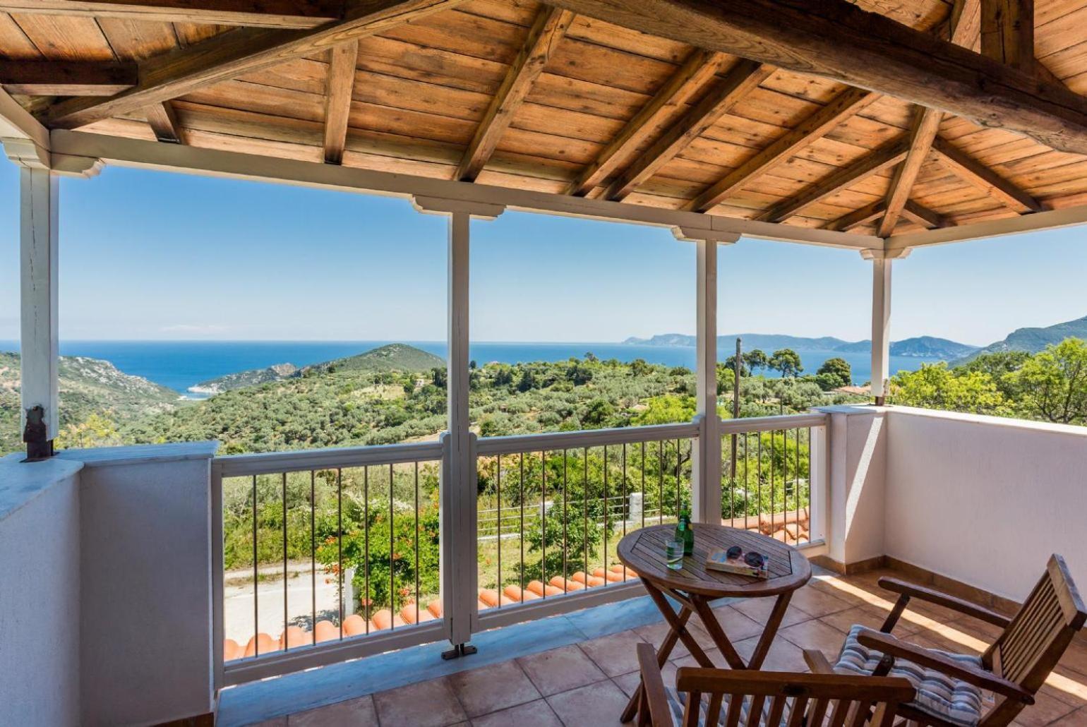 Villa Glafki Panormos  エクステリア 写真